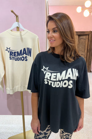 Remain Nova Tee | Washed Black