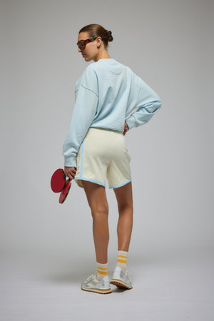 Araminta James Mi Scusi Sweatshirt | Washed Glacier