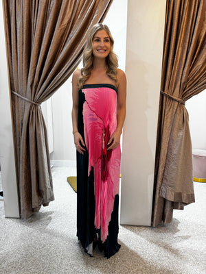 Siren Chloe Thong Wedges | Almond Tan Leather