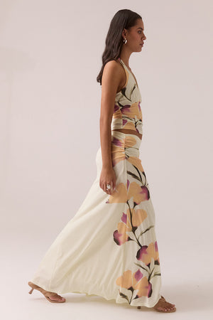 Sovere Studio Akanni Skirt | Golden