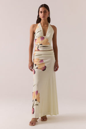 Sovere Studio Akanni Skirt | Golden
