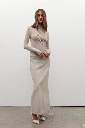 Bayse Brand Beckett Skirt | Bone