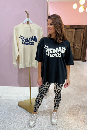 Remain Nova Tee | Washed Black