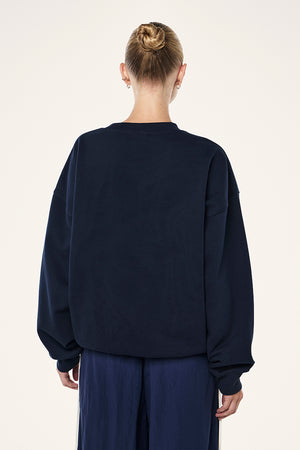 P.E Nation Backspin Sweat | Dark Navy