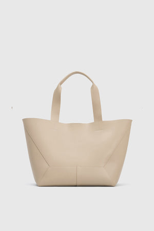 C&M Camilla & Marc Ezra Tote | Chalk