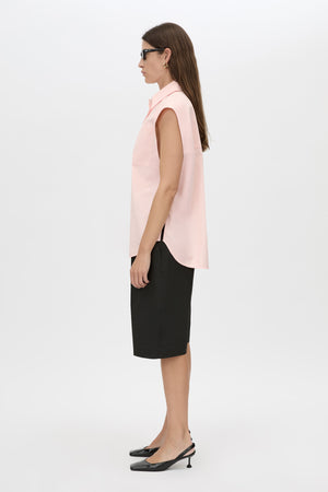 C&M Camilla & Marc Milo Sleeveless Shirt | Pink Salt