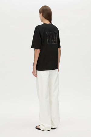 C&M Camilla & Marc Patina Monogram Tee | Black