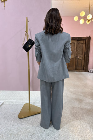 Bec + Bridge Jordin Blazer | Charcoal Weave