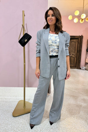 Bec + Bridge Jordin Blazer | Charcoal Weave