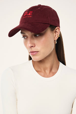 P.E Nation Heads Up Cap | Cabernet / Strawberry