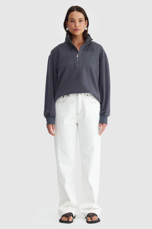 ORTC Isala Quarter Zip Sweater | Charcoal