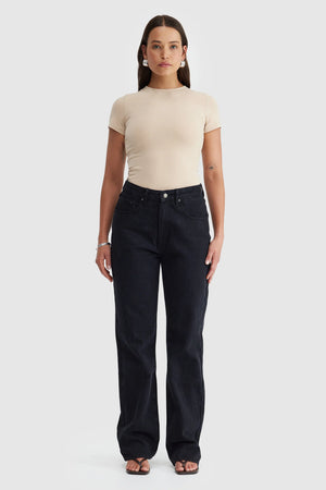 ORTC Evie Fitted T Shirt | Biscotti