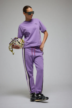 Araminta James Bebe Tee | Washed Violet