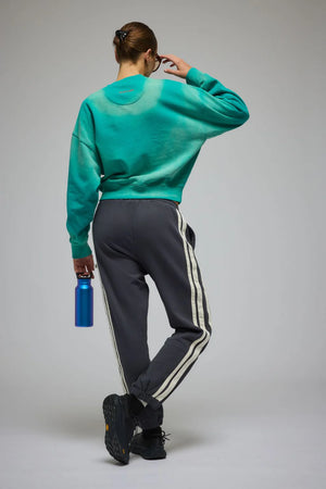 Araminta James Hotel Paris Sweatshirt | Washed Ocean Green