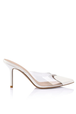 Lana Wilkinson Raquel Stiletto Heel | White Patent