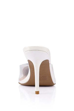 Lana Wilkinson Raquel Stiletto Heel | White Patent
