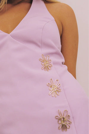 The Wolf Gang Inka Mini Dress | Lavender