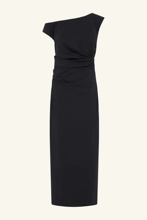 Shona Joy Campbell Off Shoulder Maxi Dress | Black