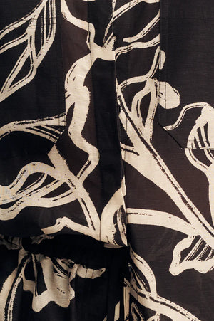 Shona Joy Lila Halter Bubbl Mini Dress | Shadow Bloom