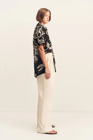 Shona Joy Lila Short Sleeve Shirt | Shadow Bloom