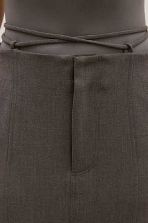 Bayse Brand Linden Skirt | Grey