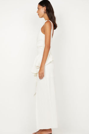 Bec + Bridge Rowena Asym Dress | White