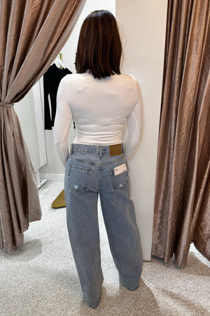 Mossman The Brooklyn Top | White || BEST SELLER