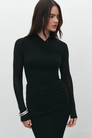 Bayse Brand Amrita Bodysuit | Shadow