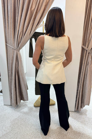 Roame Estella Vest | Ivory