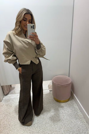 Chosen By Fifi & Annie The Claudia Cropped Trench | Dune