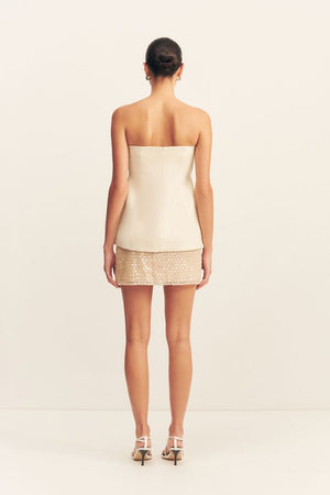 Shona Joy Everly Crop Cami | Macadamia