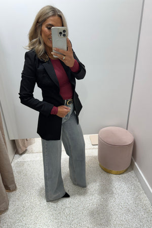Bec + Bridge Mirren Longline Blazer | Black