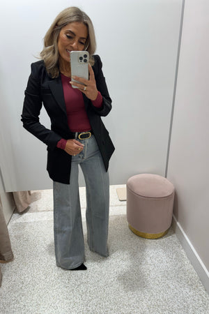 Bec + Bridge Mirren Longline Blazer | Black