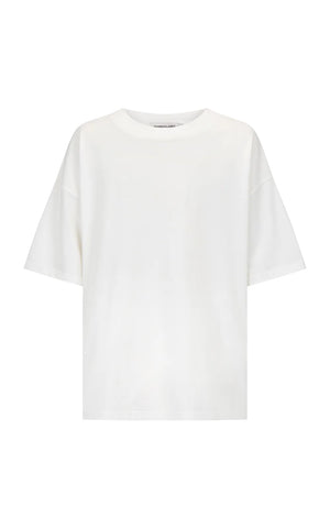 Araminta James Santorini Oversized Tee | Warm White
