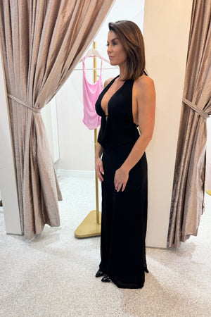 Ownley Magson Maxi Dress | Black