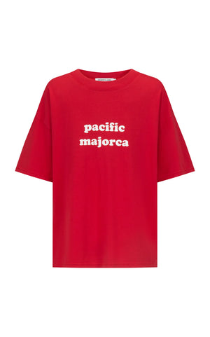Araminta James Pacific Majorca Oversized Tee | Washed Cherry Pie