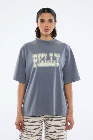 Ena Pelly World Tour Tee | Washed Grey