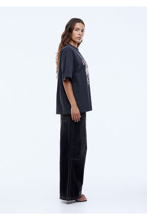 Ena Pelly Bouquet Tee Vintage Black