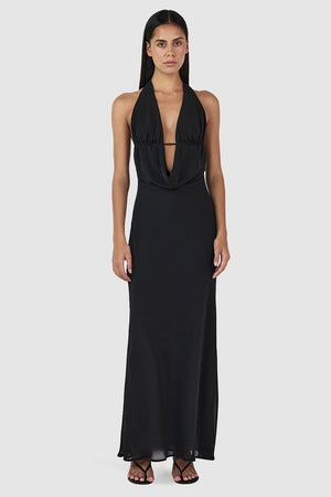Ownley Magson Maxi Dress | Black