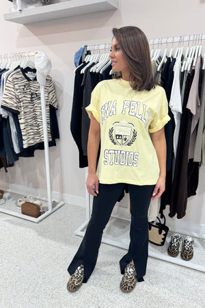 Ena Pelly EP Varsity Tee | Panna Cotta