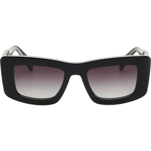 Locello Bailey Sunglasses | Crystal Black Smoke