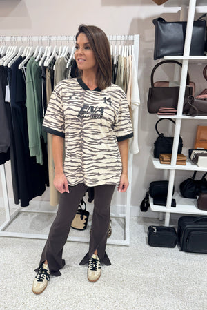 Ena Pelly Tiger Ena Team Tee | Tiger Print