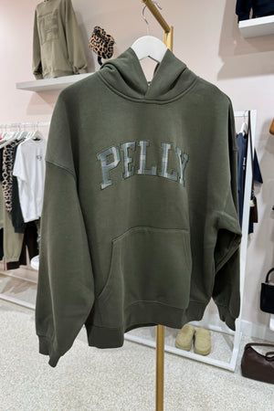 Ena Pelly Cassie Oversized Hoodie | Washed Olive