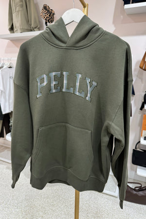 Ena Pelly Cassie Oversized Hoodie | Washed Olive
