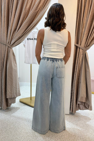 Ena Pelly Gabby Relaxed Jean | Light Blue