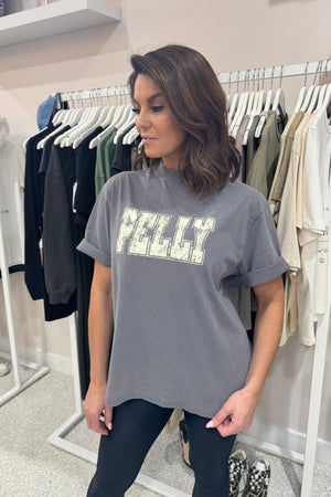 Ena Pelly World Tour Tee | Washed Grey