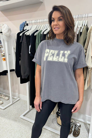 Ena Pelly World Tour Tee | Washed Grey