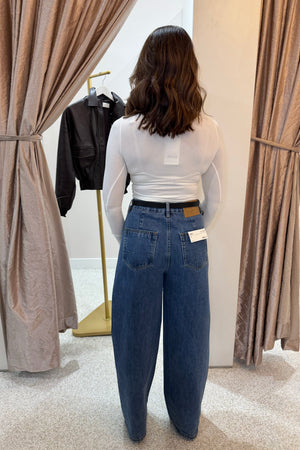 Bayse Brand Nyla Top | White