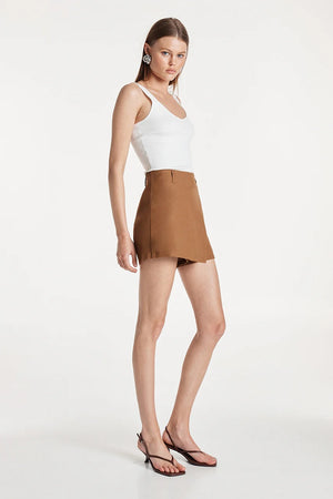 Madison The Label Anthea Skort | Chocolate