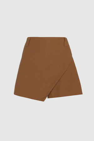 Madison The Label Anthea Skort | Chocolate